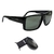 Óculos de Sol Evoke Code BRA01 Black Shine G15 Lenses