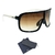 Óculos de Sol Evoke Nosedive A10T Black White Black Brown
