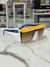 Óculos de Sol Evoke Futurah Capstyle BD08 White Blue Mango na internet