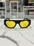 Óculos de Sol Evoke Henrique Fogaça Kurt HFA01 Black Yellow na internet
