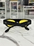Óculos de Sol Evoke Henrique Fogaça Kurt HFA01 Black Yellow