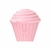 Vibrador de Clitóris - Cupcake com Pulsação Rosa