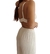 Cropped top Romana off white - comprar online