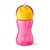 Vaso con Sorbete Antiderrame 300ml Avent Rosa +12M