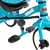 Triciclo Direcctional con Asiento giratorio 360º Bebesit Celeste - papalotebebes