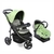 Coche Travel System 3 Ruedas Felcraft Negr/Verde