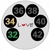 Bañera Rígida 32 Litros C/Termometro Love Celeste - comprar online