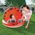 Pileta Inflable Con Techo Bestway Mariquita roja en internet