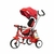 Triciclo Direcctional con Asiento giratorio 360º Bebesit Rojo