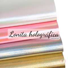 Lonita Metalizada Holográfica 24x34cm (1 unidade)