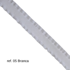Fita para encapar tiara franzida (drapeada) 10mm - 3 metros na internet