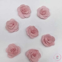 Flor de Tecido (3cm) - 10 Unidades - comprar online