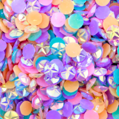 Chaton de Colagem 04mm Candy Colors (200 unidades) - comprar online