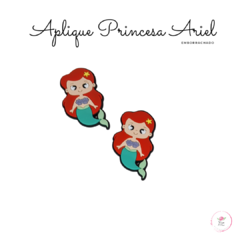 Aplique Princesa Ariel corpinho emborrachado