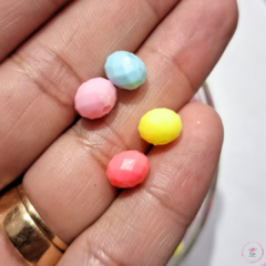 Miçanga sextavada colorida - 8mm - (50 gramas) - comprar online