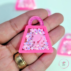 Aplique Bolsa Barbie confete 3,5cm (2 unidades) - comprar online