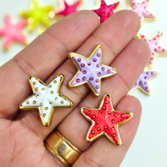 Aplique Botão Estrela Pequena 2,5 cm (2 unidades) - comprar online