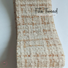 Fita Tweed 4cm (3 metros) - Atelie Rosa di Pano