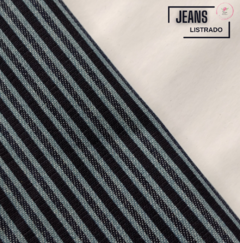 Tecido Jeans 24x48cm (1 unidade) - Atelie Rosa di Pano