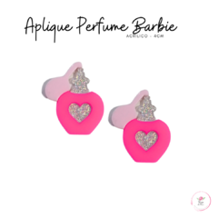 Aplique Perfume Barbie 4cm (2 unidades)