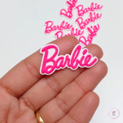Aplique letra Barbie emborrachado 2,2cm (1 unidade) - comprar online
