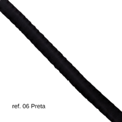 Fita para encapar tiara franzida (drapeada) 10mm - 3 metros - Atelie Rosa di Pano