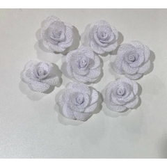 Flor de Tecido (3cm) - 10 Unidades na internet