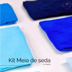 Kit Meia de Seda (6 unidades) sortidas - loja online