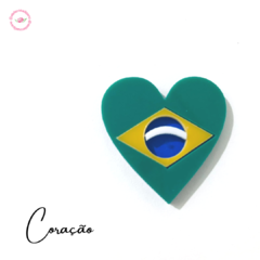 Aplique Bandeira Brasil Copa do mundo (1 unidade) - loja online