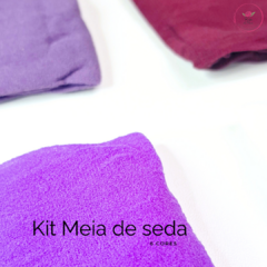 Kit Meia de Seda (6 unidades) sortidas na internet