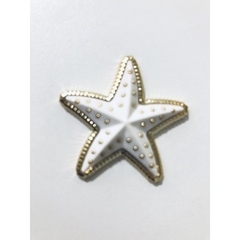 Imagem do Aplique Botão Estrela do Mar G 3,5 cm (1 unidade)