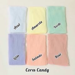 Kit Meia de Seda Candy Colors (6 unidades)