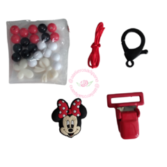 Kit Prendedor de chupeta Minnie - comprar online