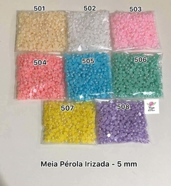 Meia Pérola Irizada 5mm (20 gramas)