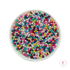 Miçangão de Vidro Colorido (50 gramas) - comprar online