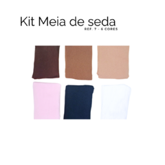 Kit Meia de Seda (6 unidades) sortidas - comprar online