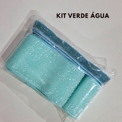 Kit Fita Veludo Esponjada com glitter (2 metros) 1 metro de cada - comprar online