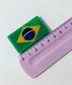 Aplique Bandeira Brasil Copa do mundo (1 unidade)