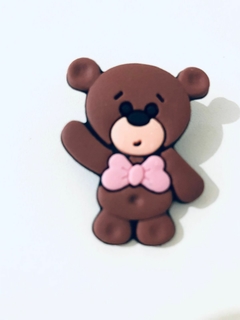 Imagem do Aplique Emborrachado Urso com Gravata 4cm (1 unidade)