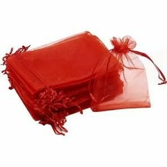 SACO ORGANZA 8X10 Vermelho c/10 - comprar online