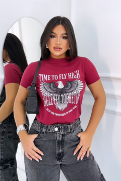 Tshirt Time of Fly High ( Tempo de voar alto)