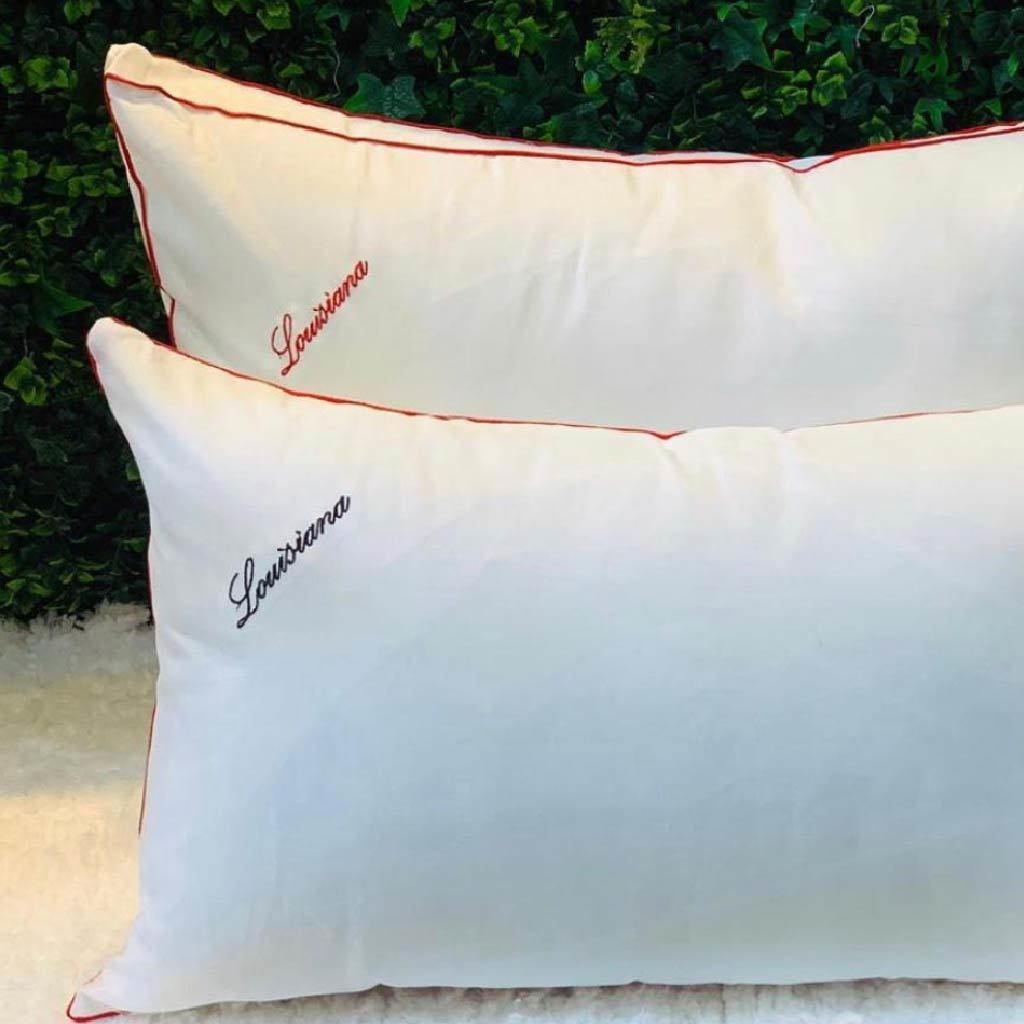 Almohadas Louisiana de Vellon