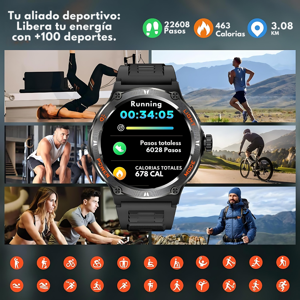 Reloj gps sumergible new arrivals