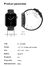Smartwatch Reloj Inteligente DT 101 Doble malla + film antirayas - comprar online