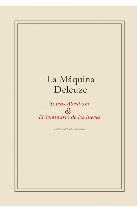 LA MAQUINA DELEUZE