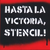 HASTA LA VICTORIA STENCIL