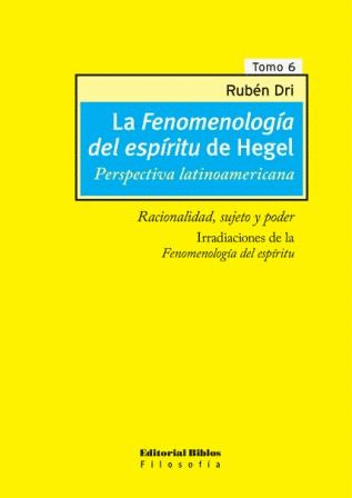 LA FENOMENOLOGIA DEL ESPIRITU DE HEGEL