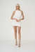 Vestido One Cruzado Microfibra SS24 Off White - comprar online