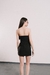 Vestido Strapless SS25 Negro - TRUHAUS