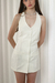 Vestido Chaleco Beach SS25 Off White - comprar online